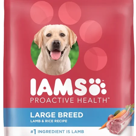IAMS Proactive Health Minichunks Adult Dry Dog Food with Lamb & Rice, 30 lb. Bag (3 Packs)