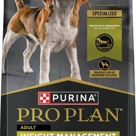 Purina Pro Plan Adult Weight Management Shredded Blend Chicken & Rice Formula Dry Dog Food, 34-lb bag (2 Packs)